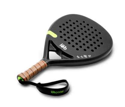 The Lob Padel 12K CARBON FIBER - BLACK